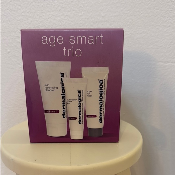 Dermalogica Age Smart Trio travel size and Fresh Rose Face Mask Set NWOT - Picture 6 of 7